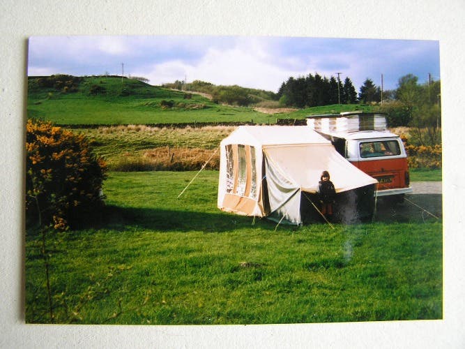 Awning 4 sided with sleeper tent